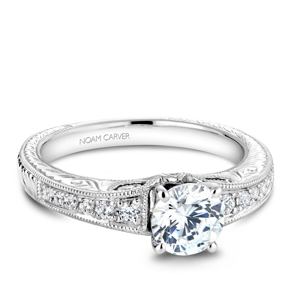 Noam Carver Semi Mount Engagement Ring