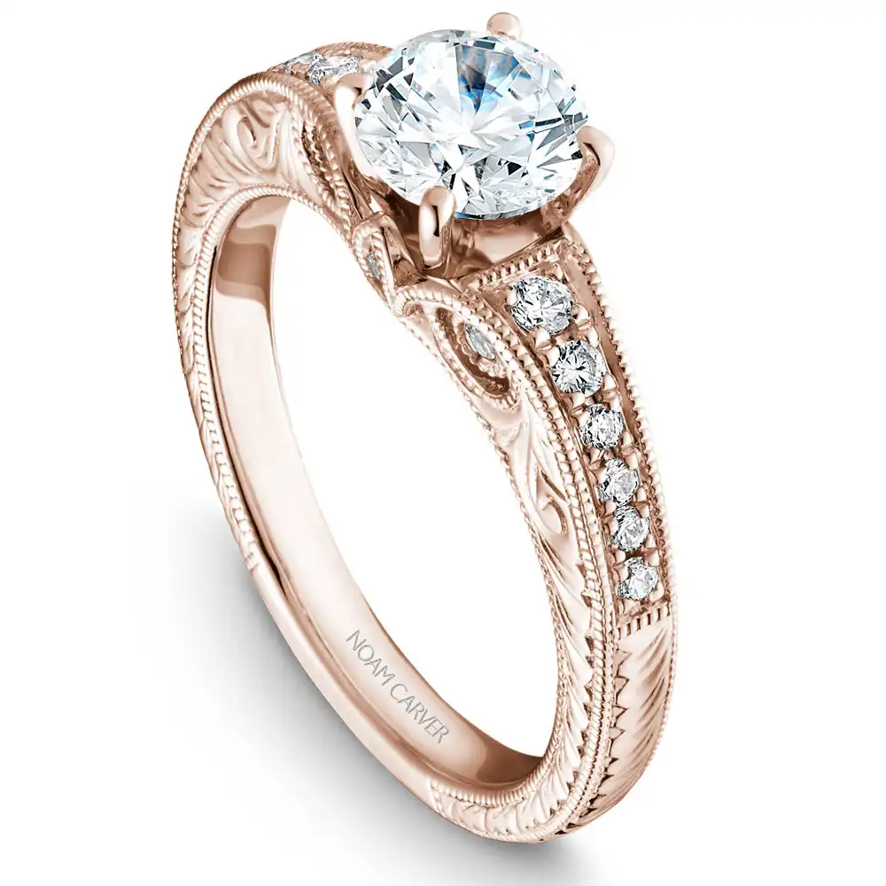 Noam Carver Semi Mount Engagement Ring