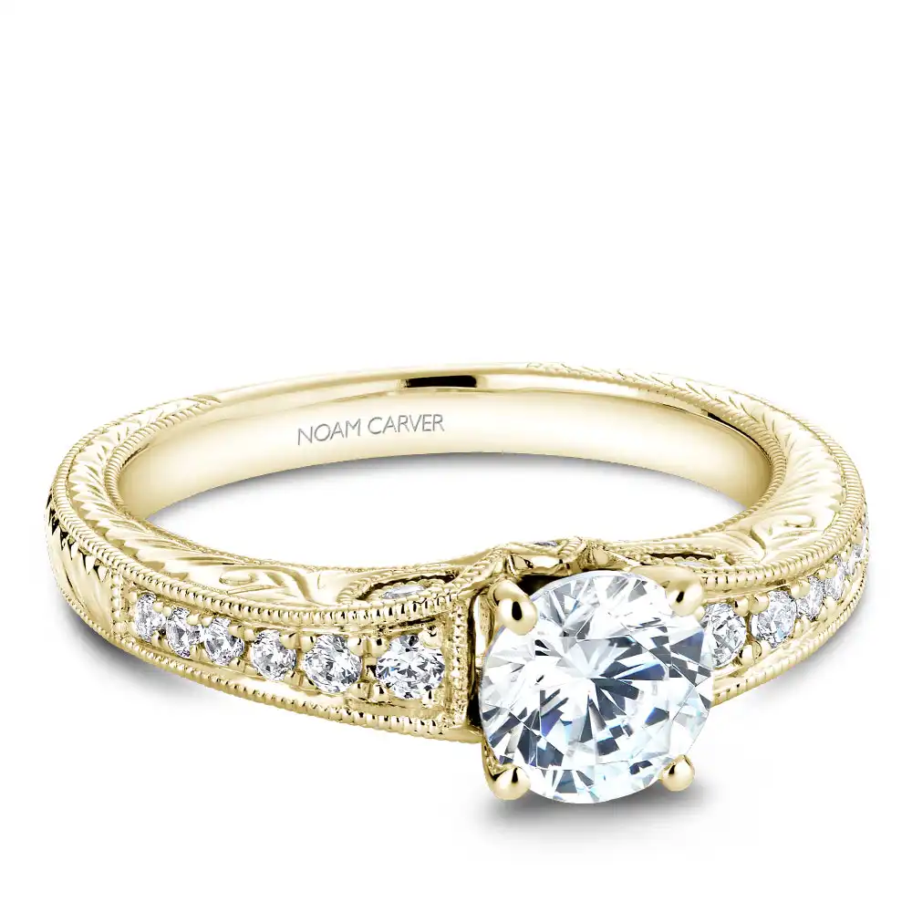 Noam Carver Semi Mount Engagement Ring