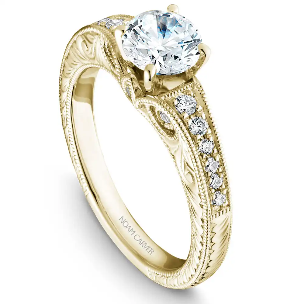Noam Carver Semi Mount Engagement Ring