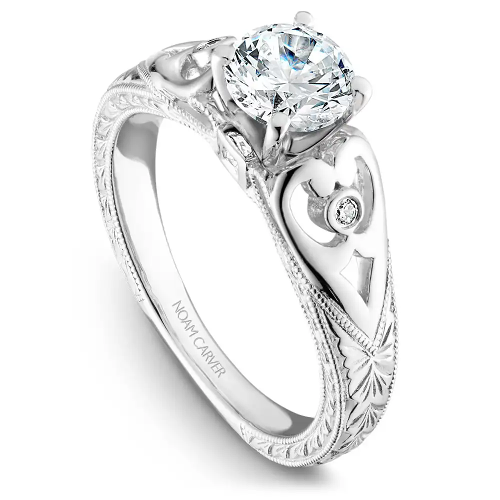 Noam Carver Semi Mount Engagement Ring