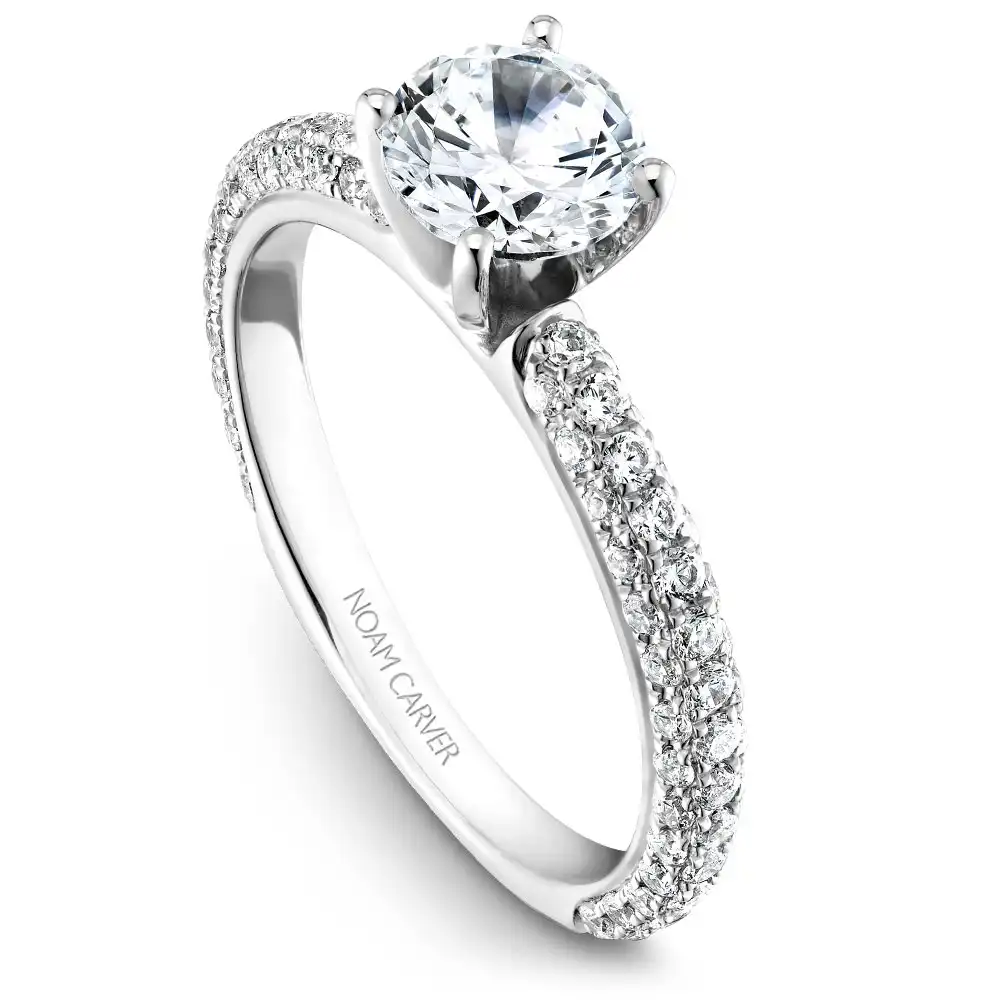 Noam Carver Semi Mount Engagement Ring