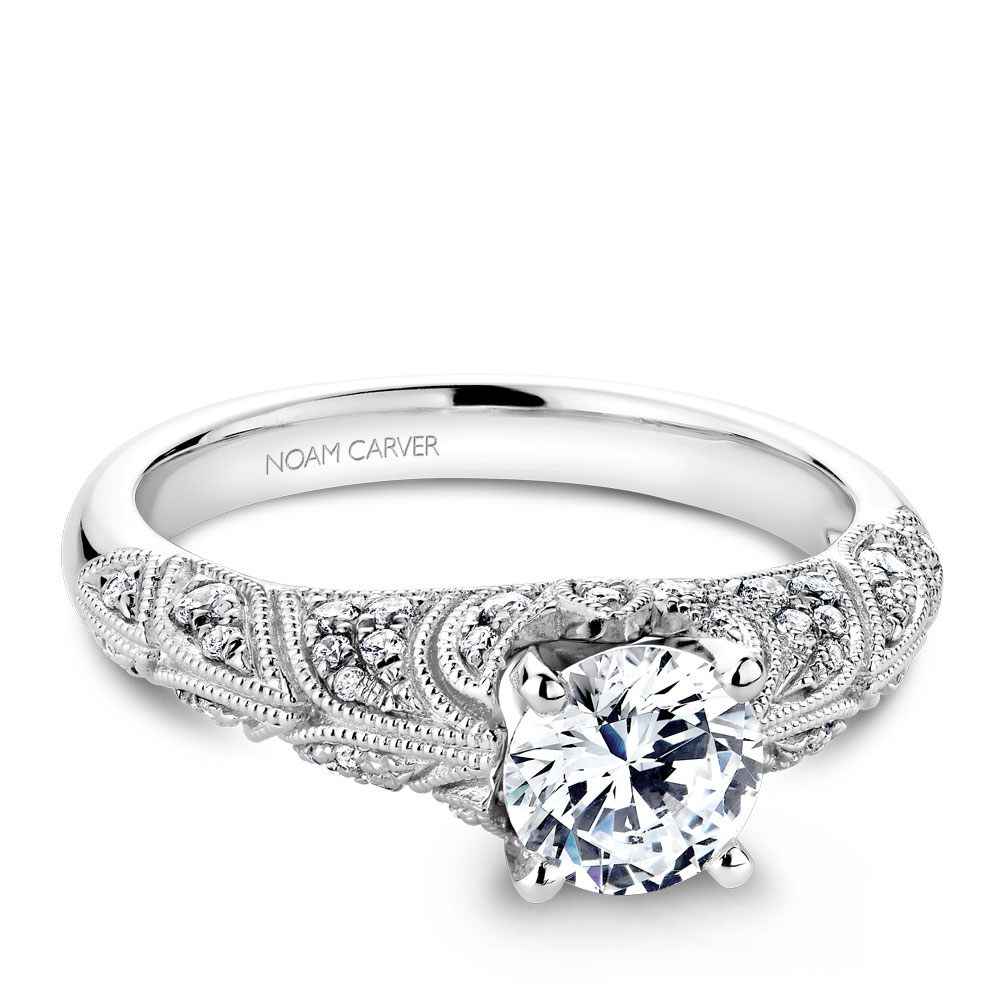 Noam Carver Semi Mount Engagement Ring