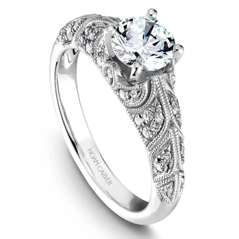 Noam Carver Semi Mount Engagement Ring