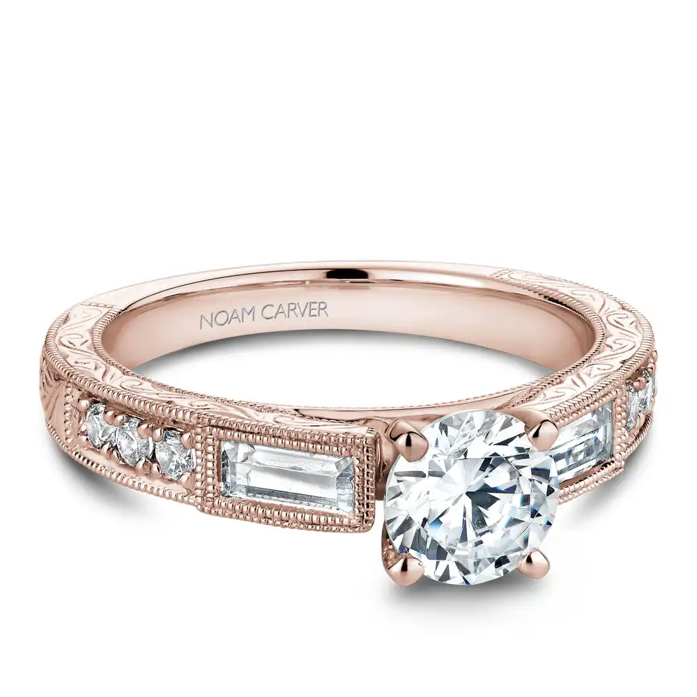 Noam Carver Semi Mount Engagement Ring