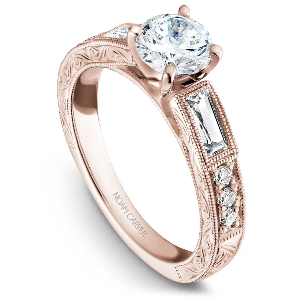 Noam Carver Semi Mount Engagement Ring