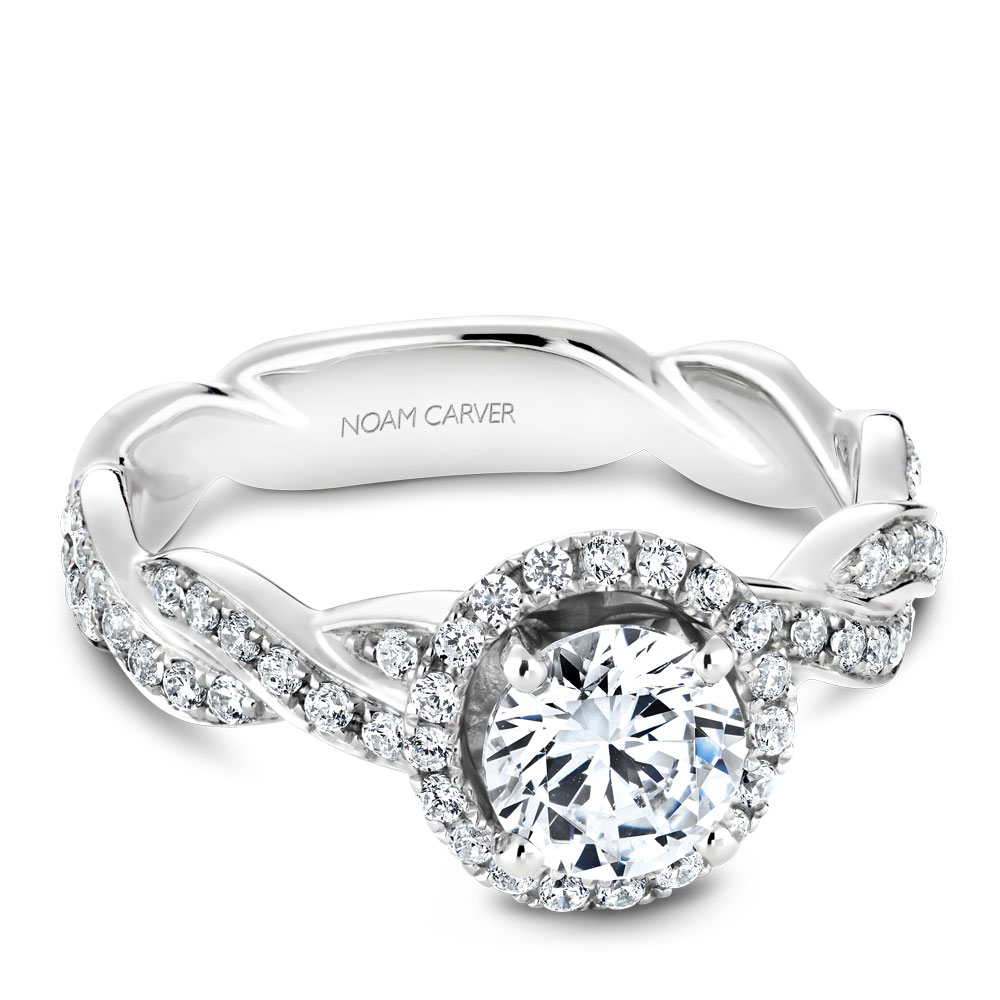 Noam Carver Semi Mount Engagement Ring