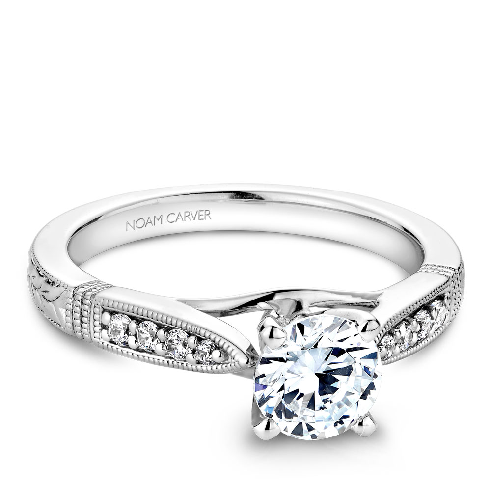 Noam Carver Semi Mount Engagement Ring