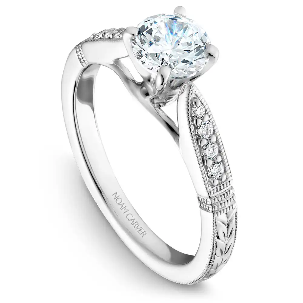 Noam Carver Semi Mount Engagement Ring