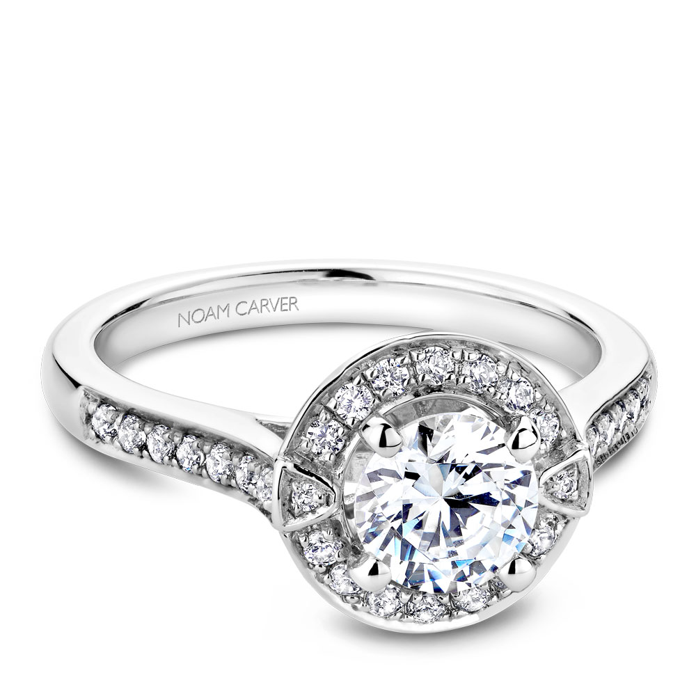Noam Carver Semi Mount Engagement Ring