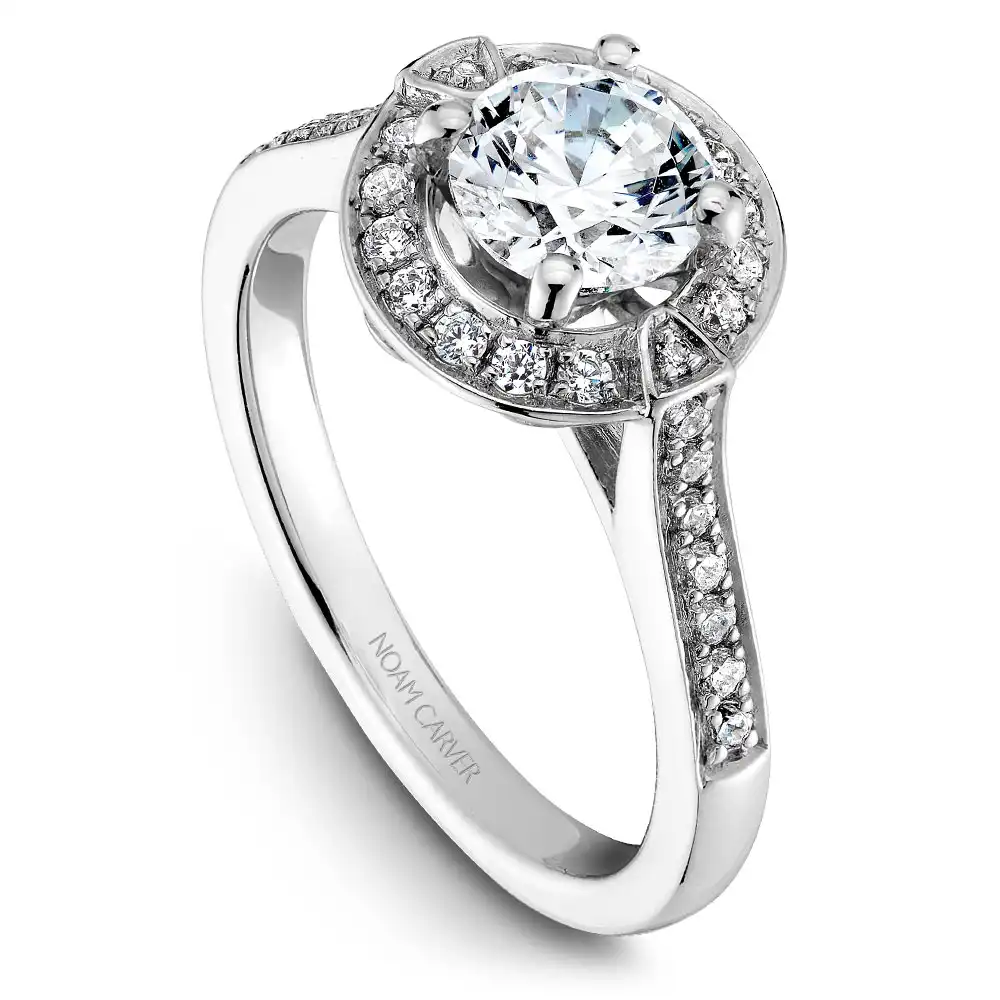 Noam Carver Semi Mount Engagement Ring