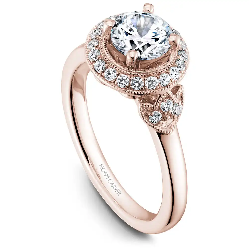 Noam Carver Semi Mount Engagement Ring