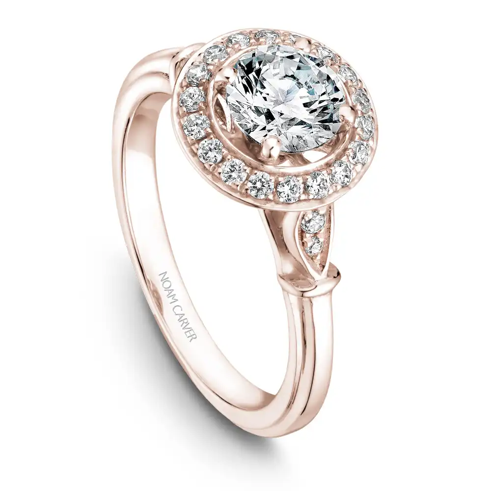 Noam Carver Semi Mount Engagement Ring