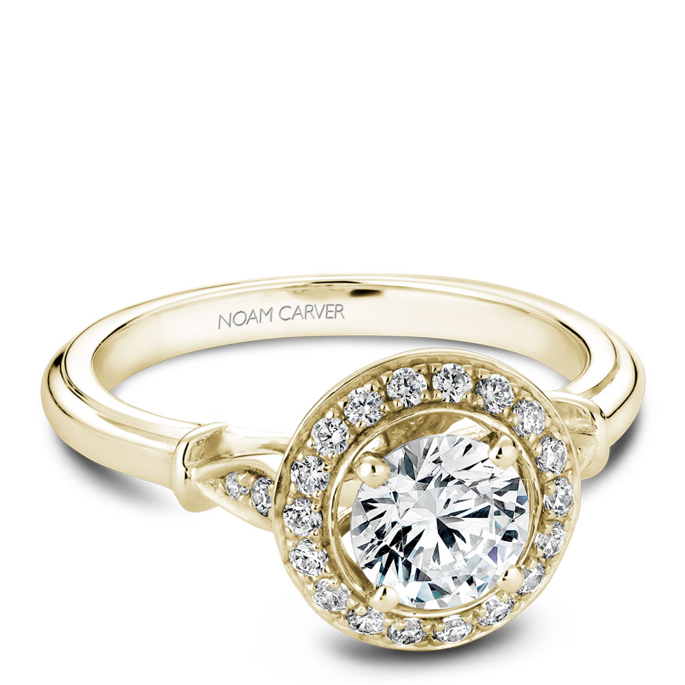 Noam Carver Semi Mount Engagement Ring