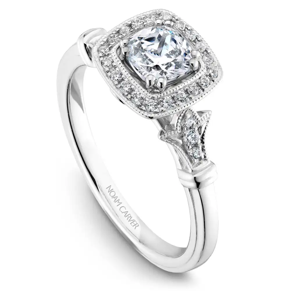 Noam Carver Semi Mount Engagement Ring