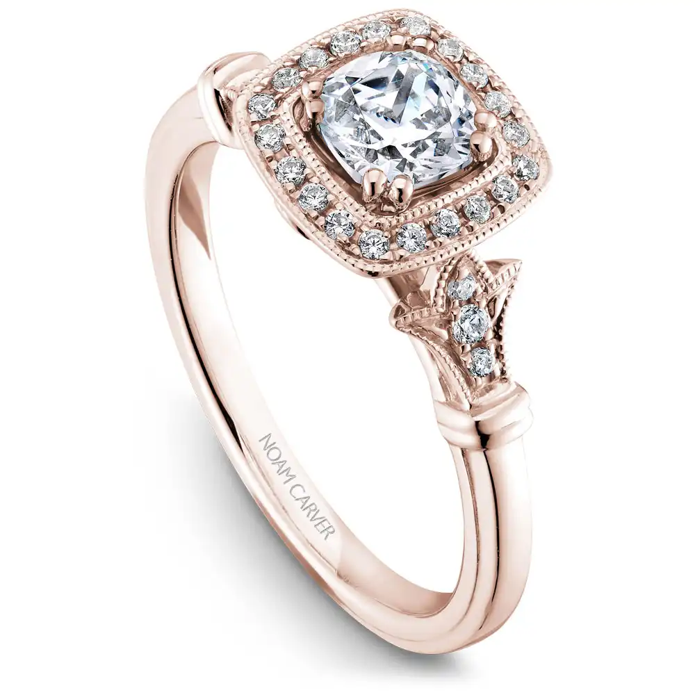 Noam Carver Semi Mount Engagement Ring