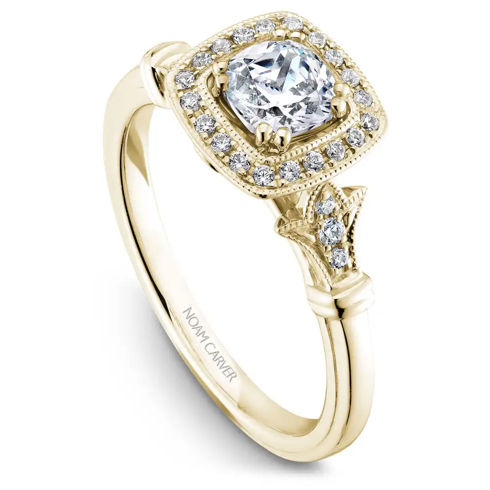 Noam Carver Semi Mount Engagement Ring