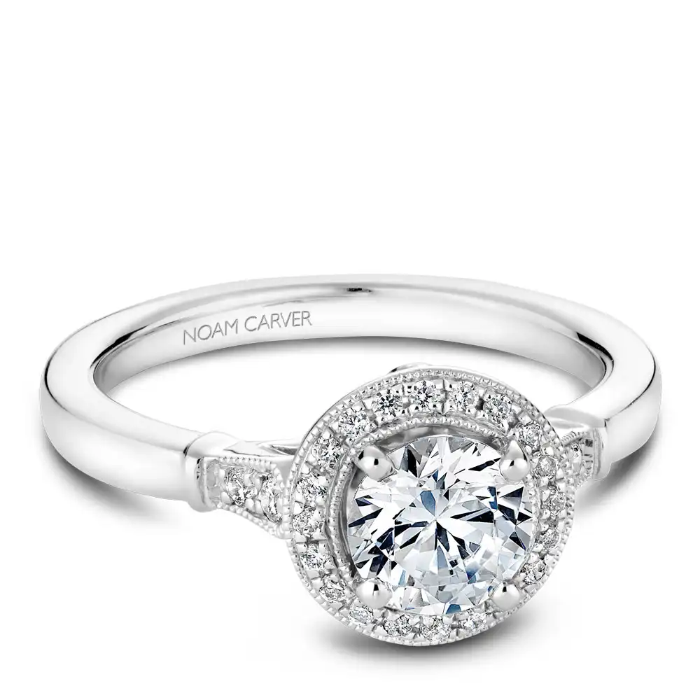 Noam Carver Semi Mount Engagement Ring