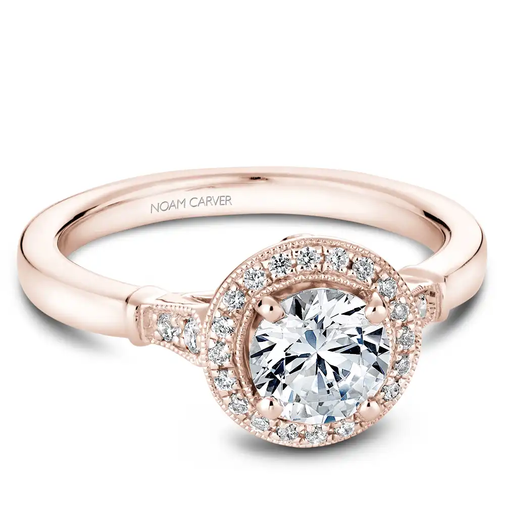 Noam Carver Semi Mount Engagement Ring