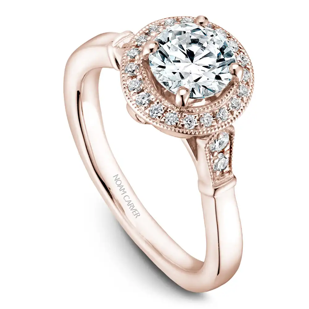 Noam Carver Semi Mount Engagement Ring