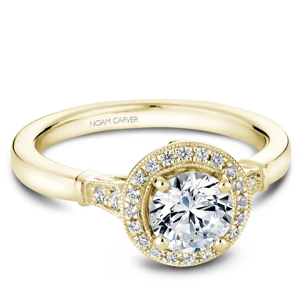 Noam Carver Semi Mount Engagement Ring