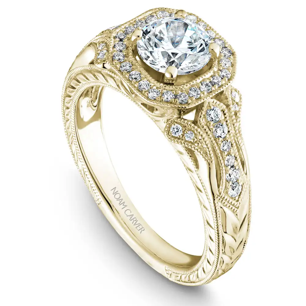 Noam Carver Semi Mount Engagement Ring