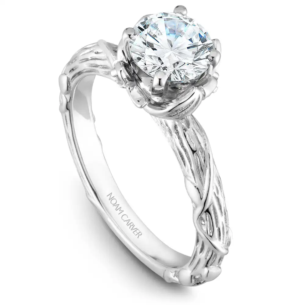 Noam Carver Semi Mount Engagement Ring