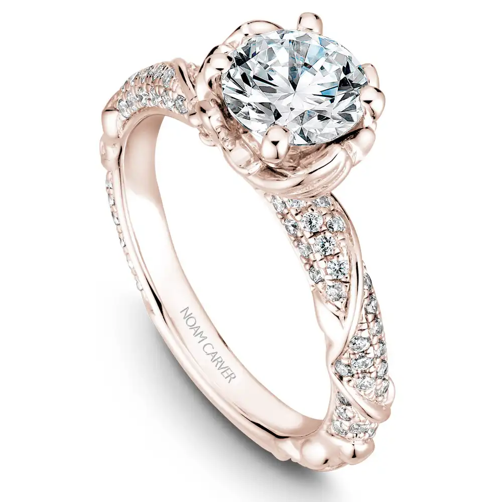 Noam Carver Semi Mount Engagement Ring