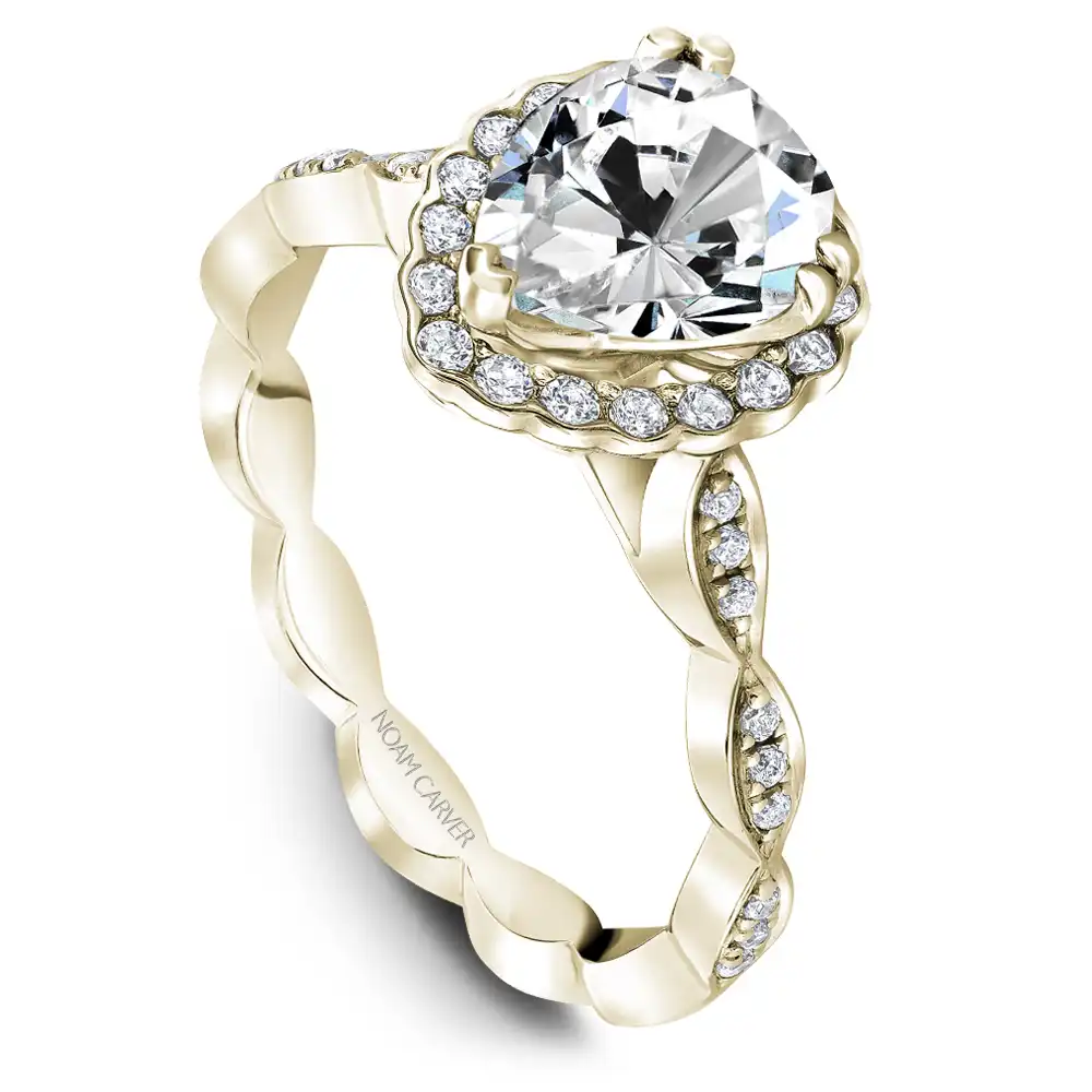 Noam Carver Semi Mount Engagement Ring