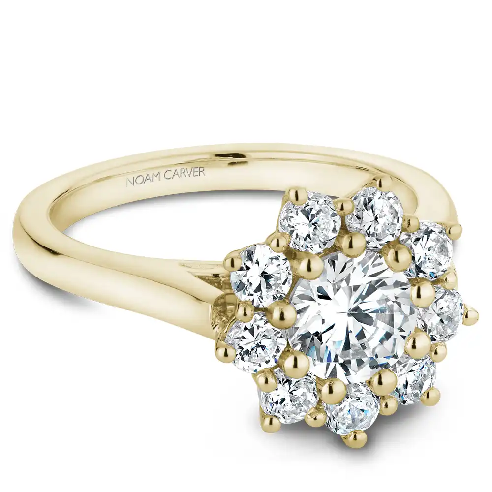 Noam Carver Semi Mount Engagement Ring