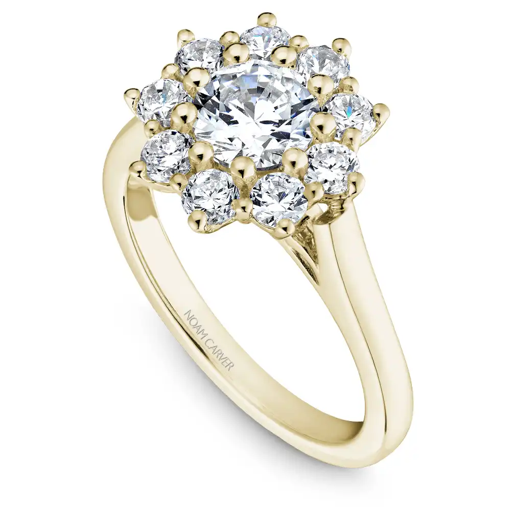 Noam Carver Semi Mount Engagement Ring
