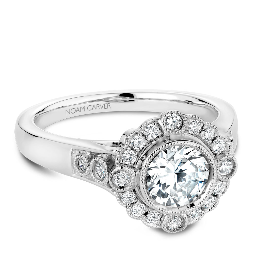 Noam Carver Semi Mount Engagement Ring