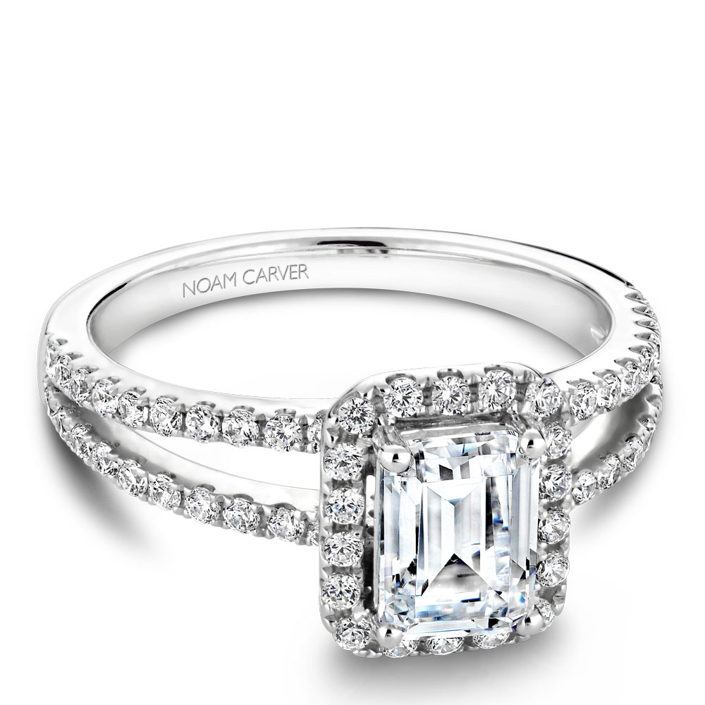 Noam Carver Semi Mount Engagement Ring