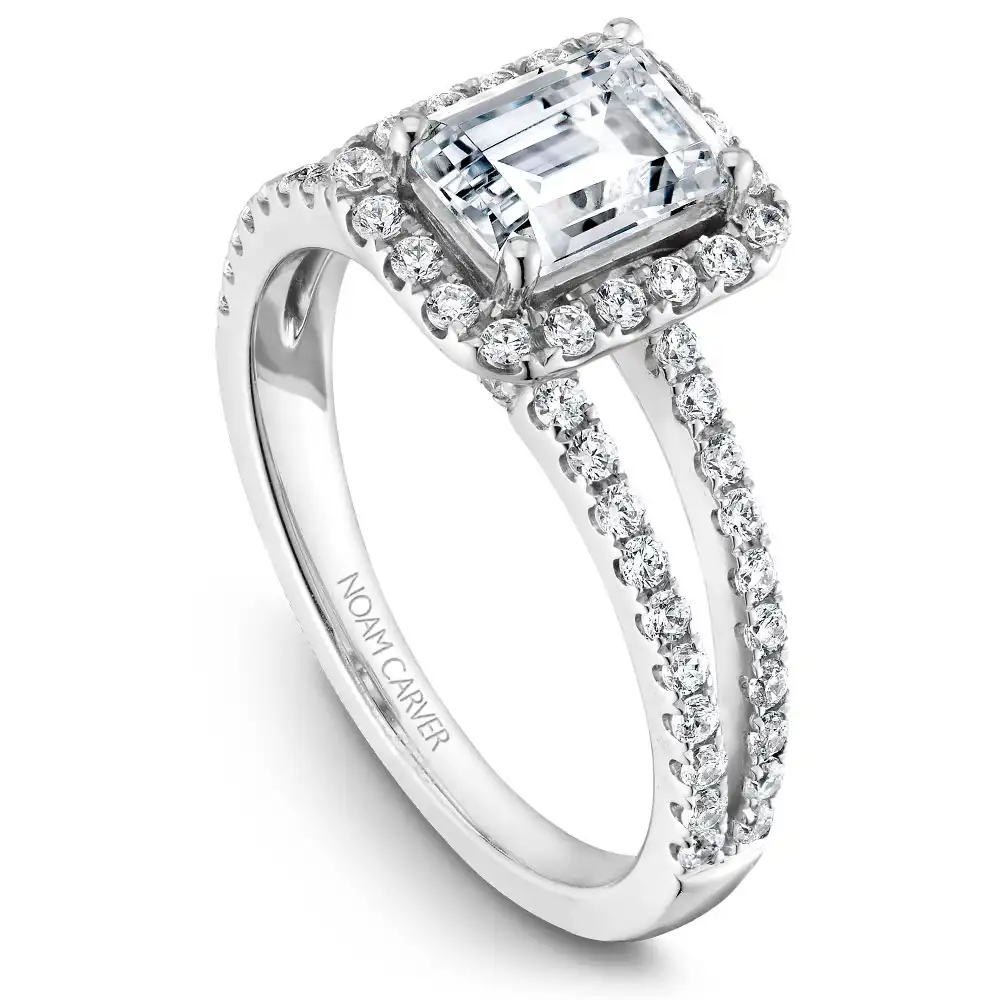 Noam Carver Semi Mount Engagement Ring