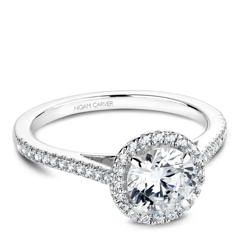 Noam Carver Semi Mount Engagement Ring