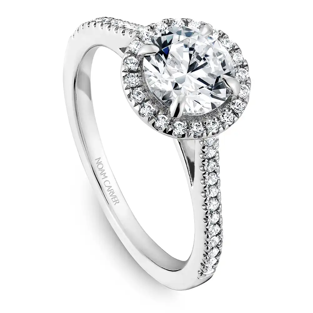 Noam Carver Semi Mount Engagement Ring