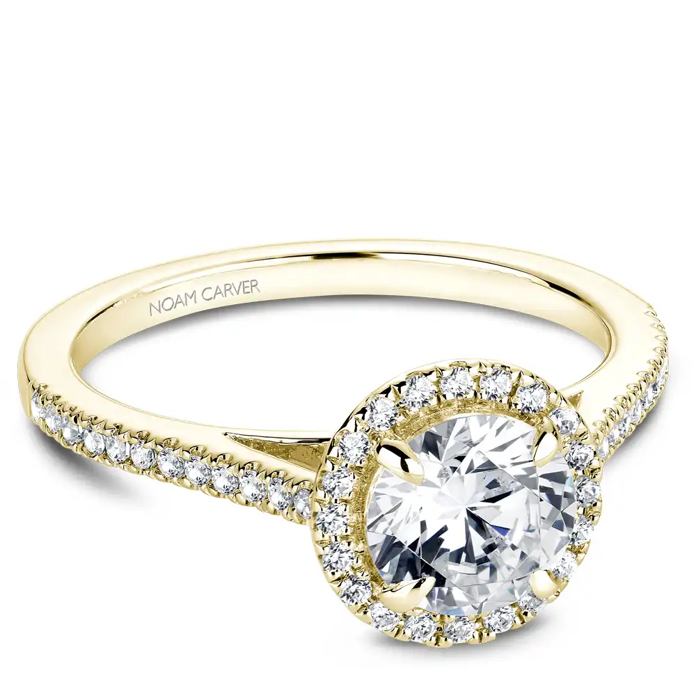 Noam Carver Semi Mount Engagement Ring