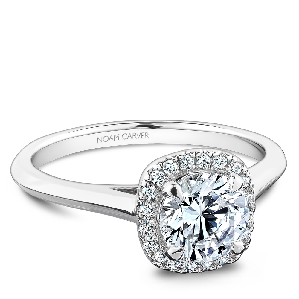 Noam Carver Semi Mount Engagement Ring