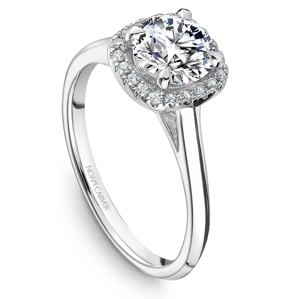Noam Carver Semi Mount Engagement Ring