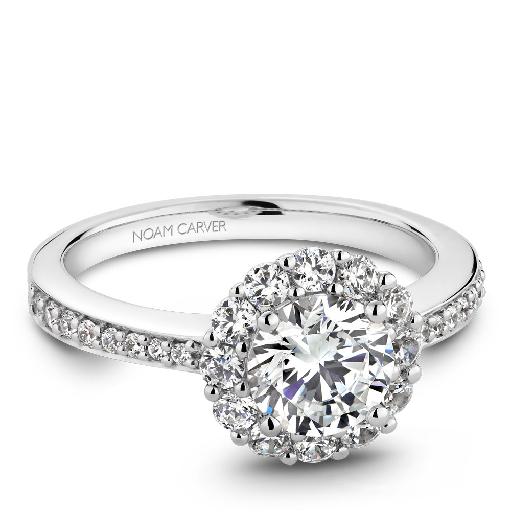 Noam Carver Semi Mount Engagement Ring