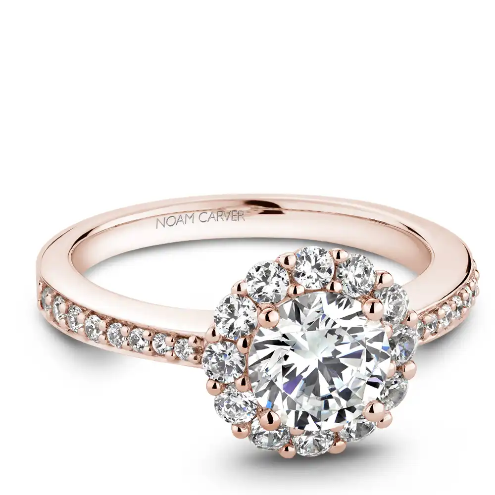 Noam Carver Semi Mount Engagement Ring