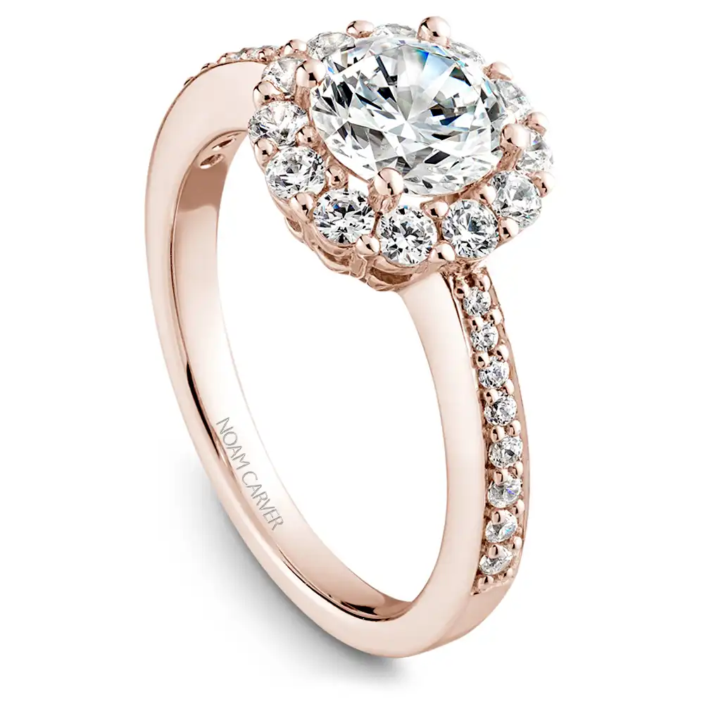Noam Carver Semi Mount Engagement Ring
