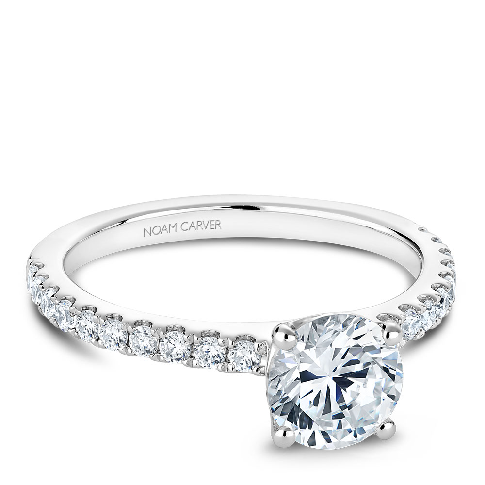 Noam Carver Semi Mount Engagement Ring