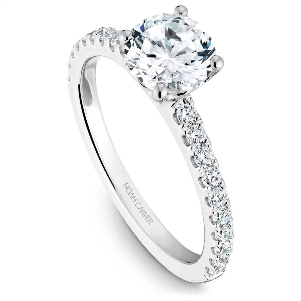 Noam Carver Semi Mount Engagement Ring