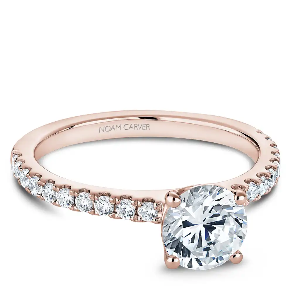 Noam Carver Semi Mount Engagement Ring