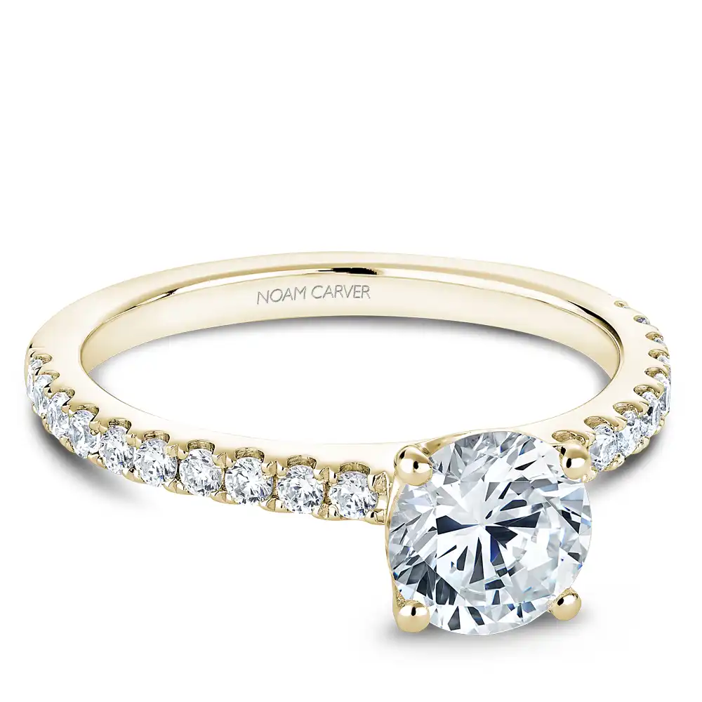 Noam Carver Semi Mount Engagement Ring
