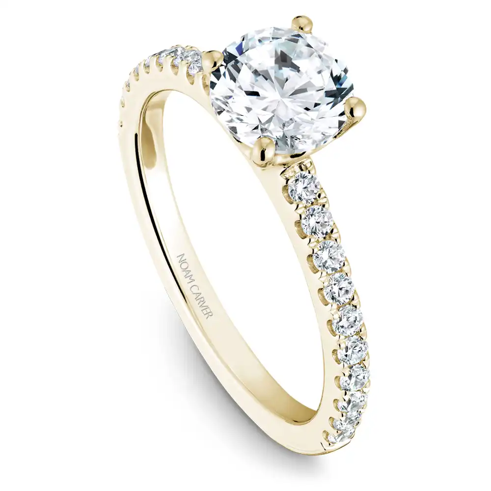Noam Carver Semi Mount Engagement Ring