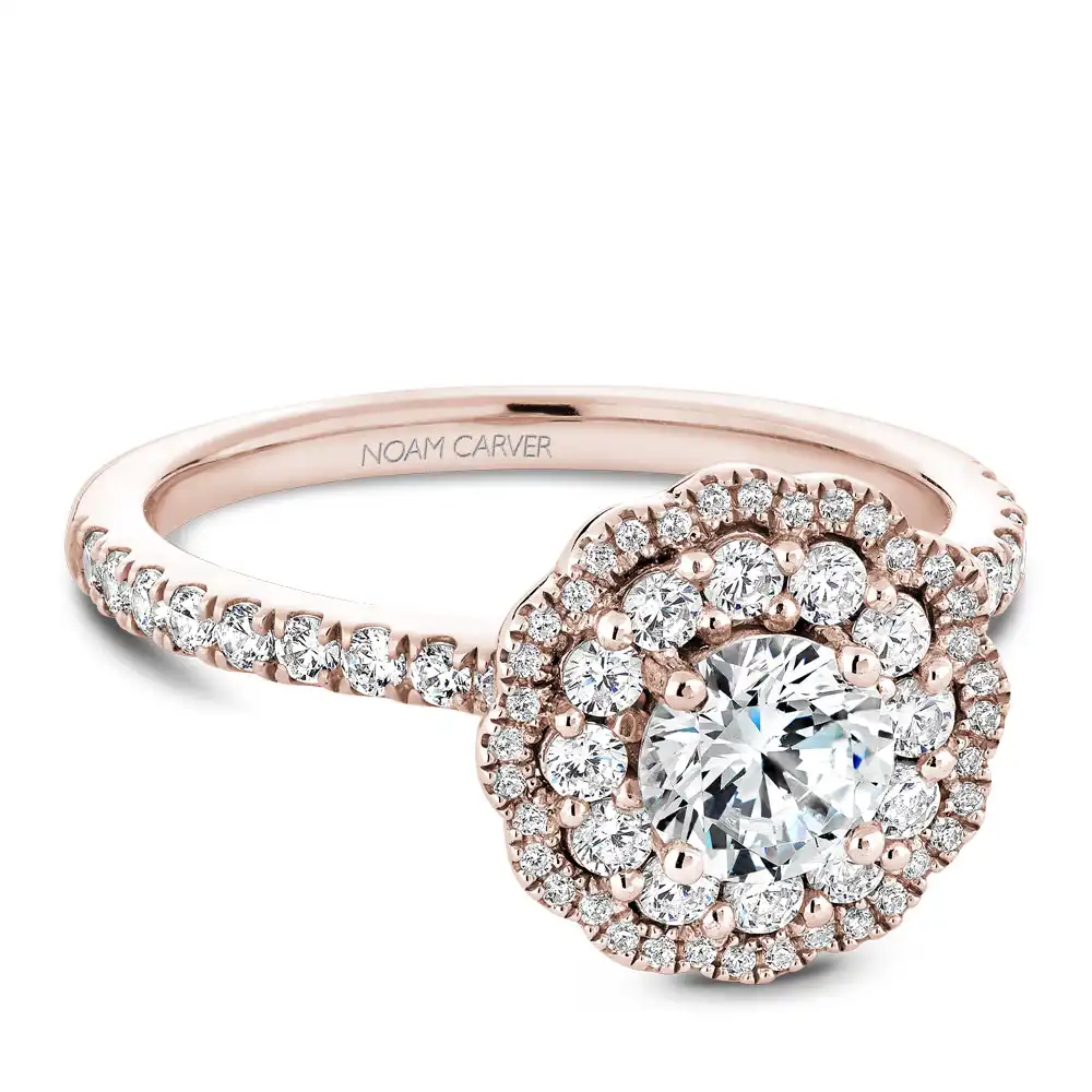 Noam Carver Semi Mount Engagement Ring