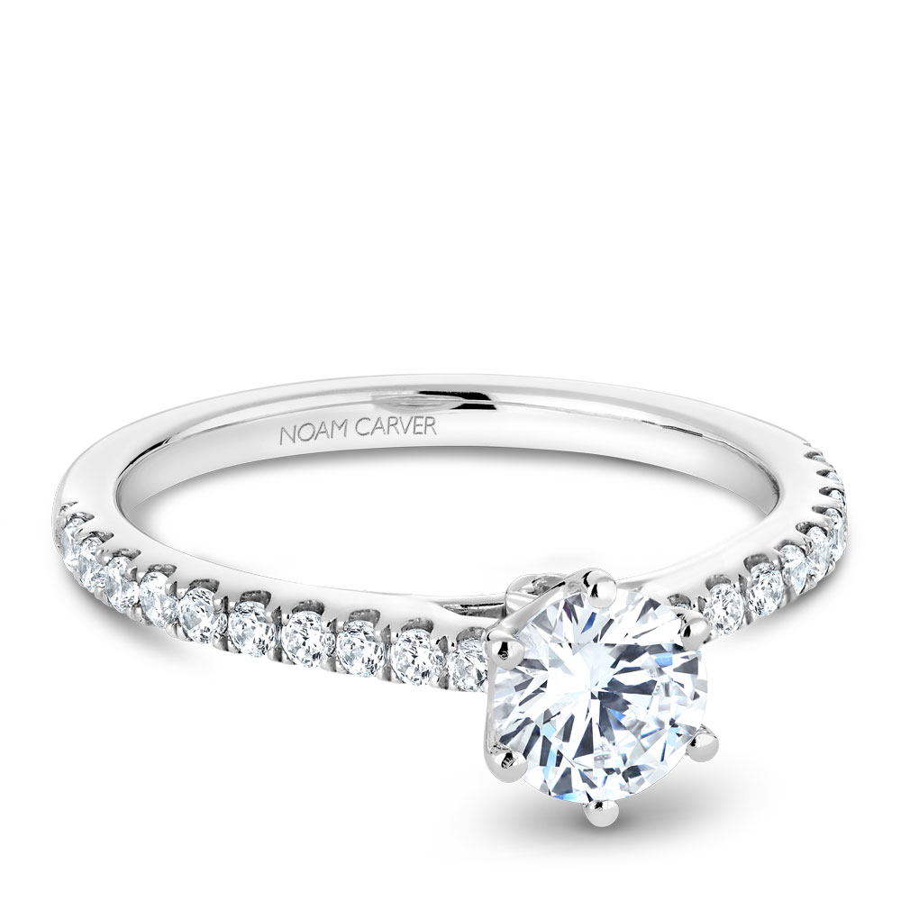 Noam Carver Semi Mount Engagement Ring