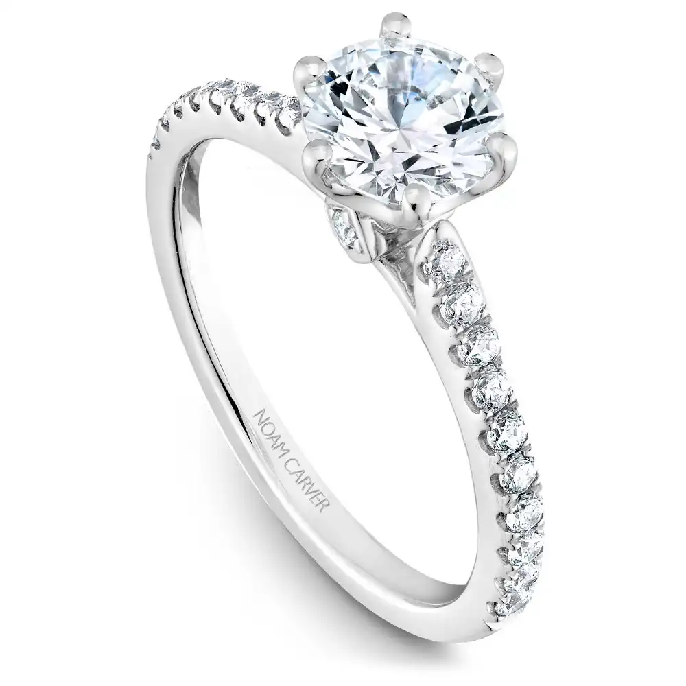 Noam Carver Semi Mount Engagement Ring